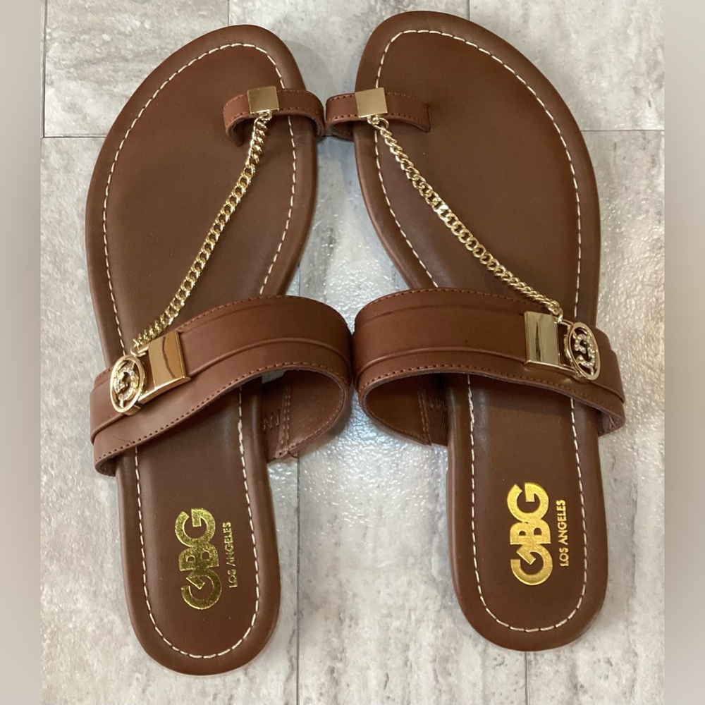 GBG Los Angeles Slide Sandals
